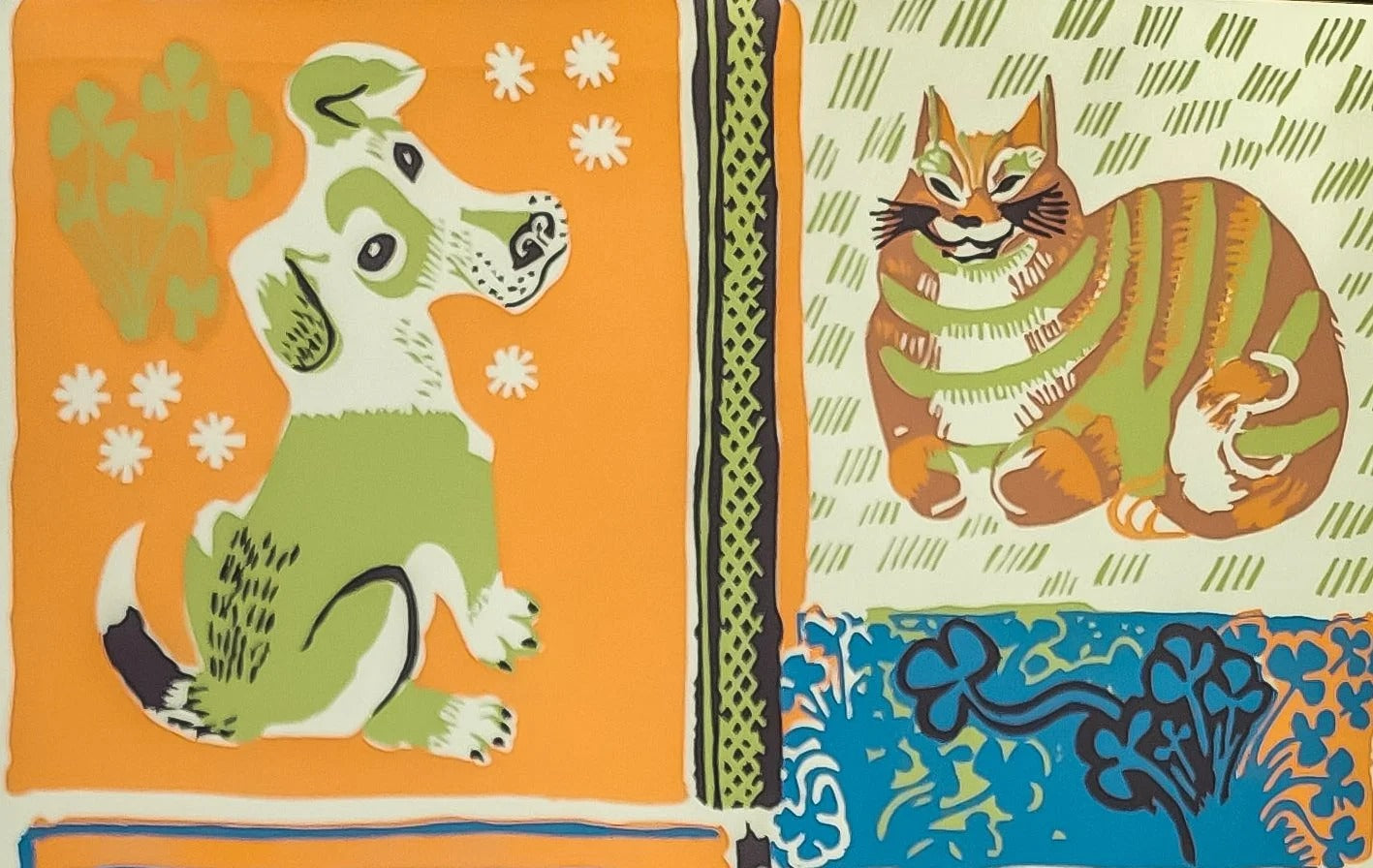 "Pet Shop" - Wallpaper Swatch
