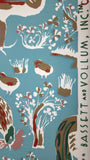 "Chickens in Clover" - Wallpaper Swatch