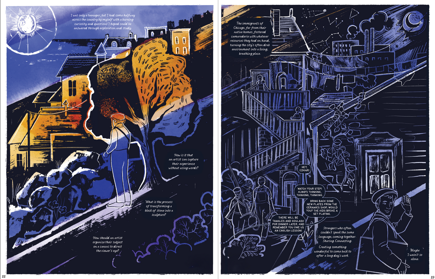 A Total Work of Art: The Story of Edgar Miller | Graphic Novel