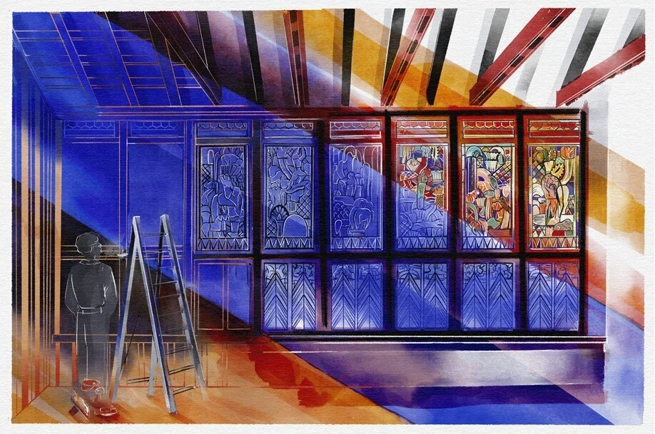 A Total Work of Art: The Story of Edgar Miller | Graphic Novel