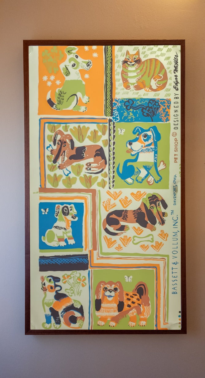 "Pet Shop" - Wallpaper Swatch