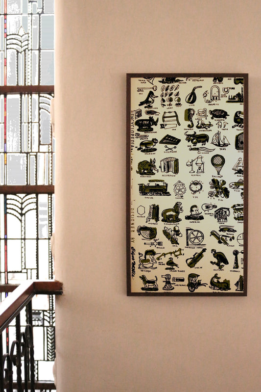 "Encyclopedia" - Wallpaper Swatch