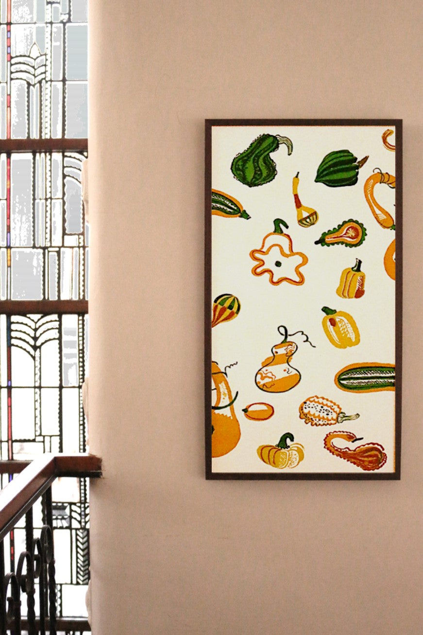 "Gourds" - Wallpaper Swatch
