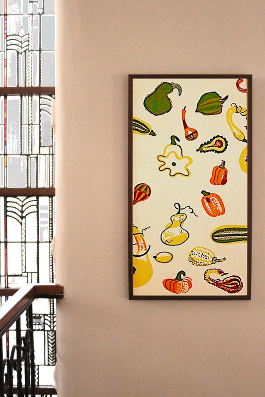 "Gourds" - Wallpaper Swatch