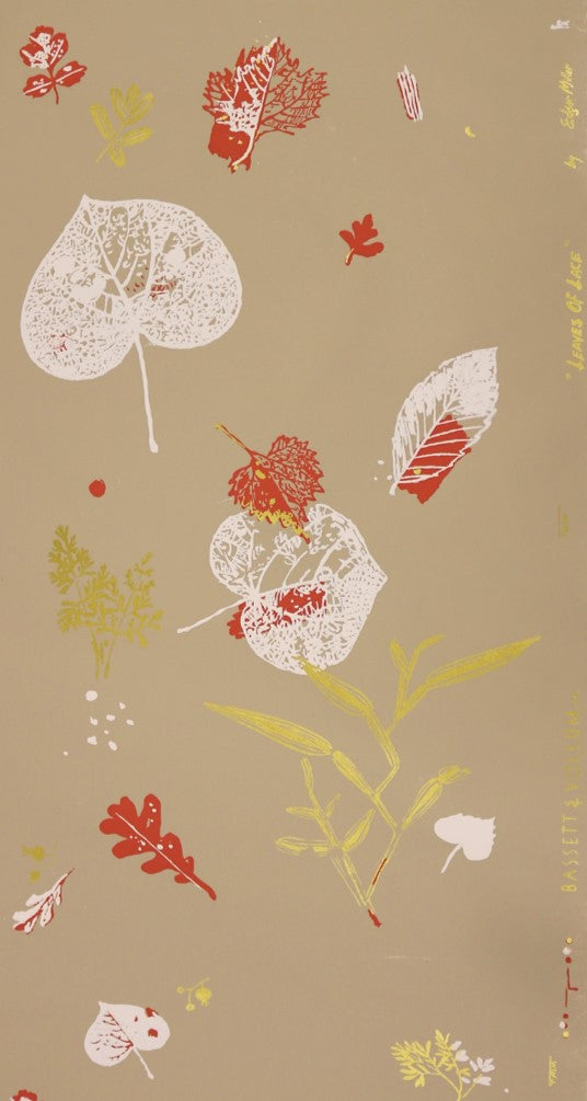 Leaves of Lace - Wallpaper Swatch