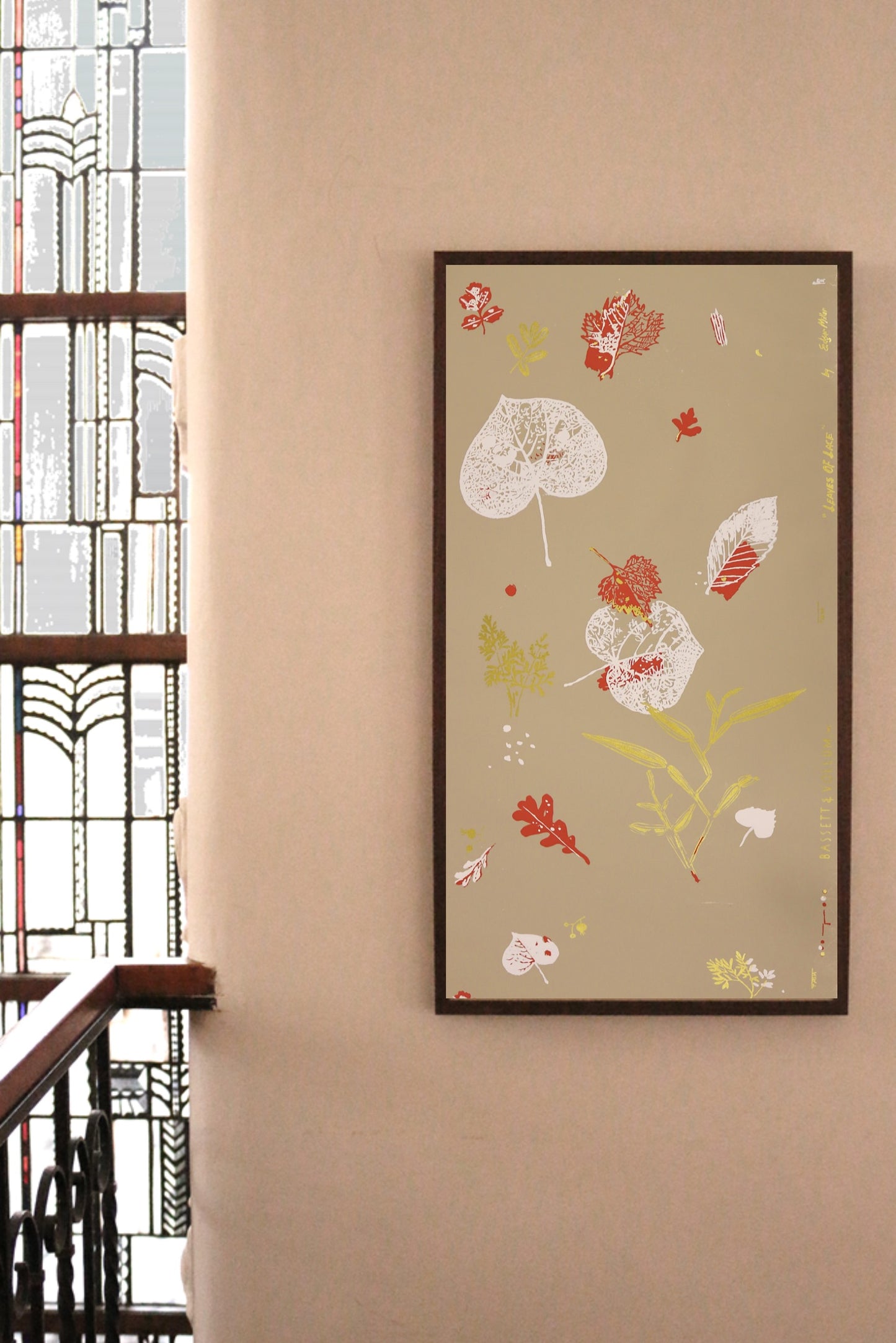 Leaves of Lace - Wallpaper Swatch