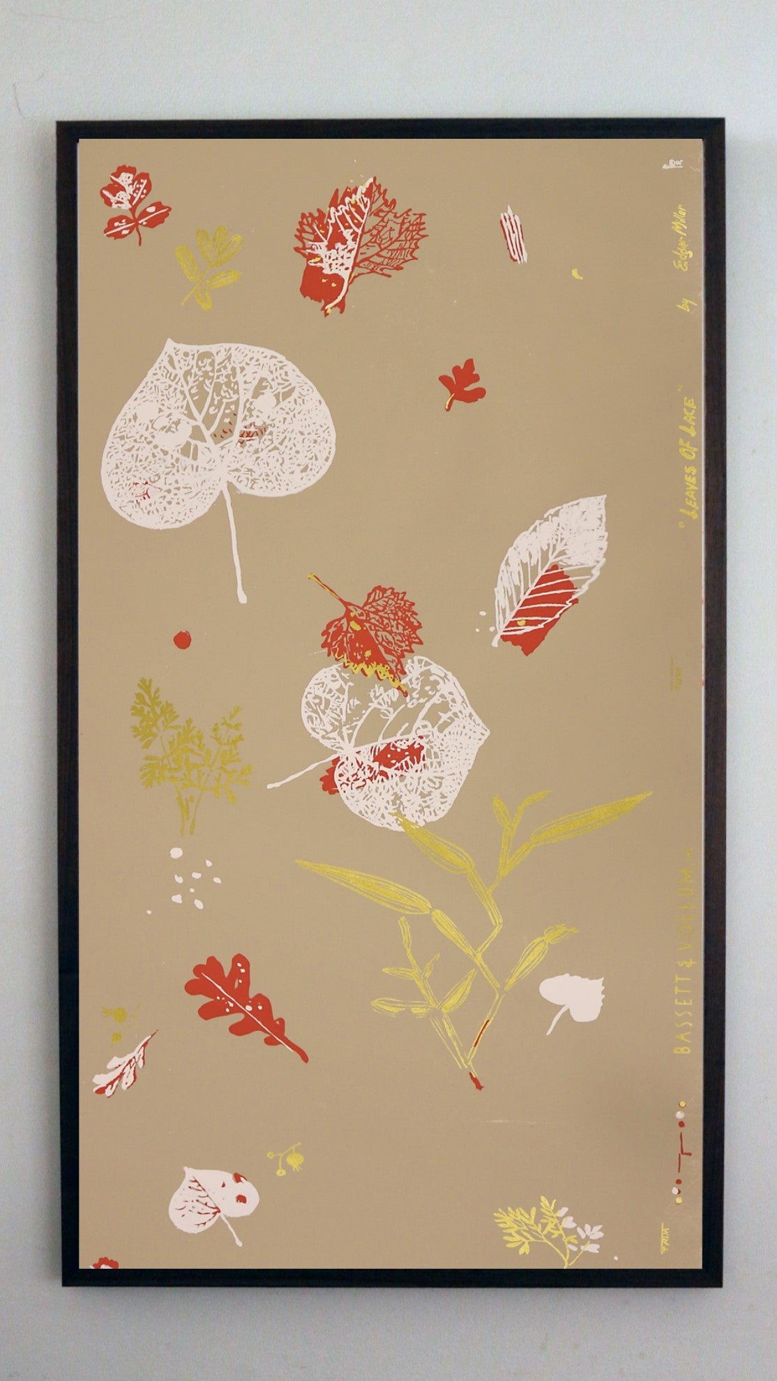 Leaves of Lace - Wallpaper Swatch